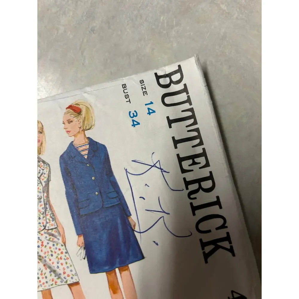 Butterick vintage pattern